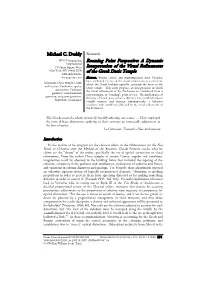 Roaming Point Perspective: a Dynamic Interpretation of the Visual Refinements of the Greek Doric Temple