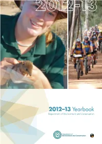 2012–13 Yearbook Department of Environment and Conservation