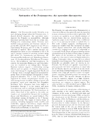 Systematics of the Pezizomycetes—The Operculate Discomycetes