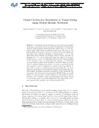 Visual Coreference Resolution in Visual Dialog Using Neural Module Networks