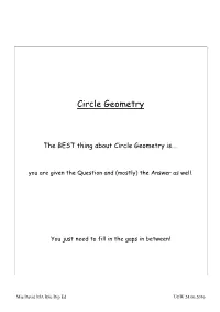 Circle Geometry