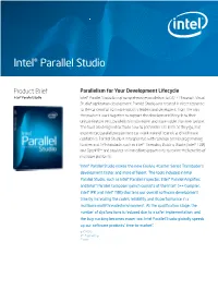 Intel® Parallel Studio
