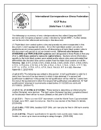 International Correspondence Chess Federation ICCF Rules (Valid From