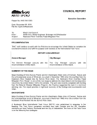 Nooksack River Overflow Flood Mitigation Plan
