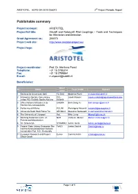Publishable Summary