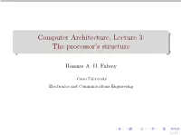 The Processor's Structure