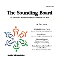 The Sounding Board, Spring 2020