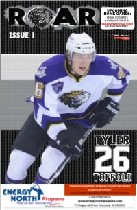 2013-14 ROAR Game Program Issue #1