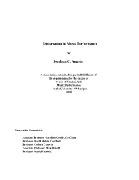 Dissertation First Pages