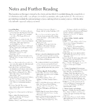 Notes and Further Reading