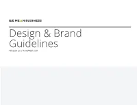 Design & Brand Guidelines
