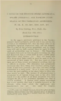 Of the Tasmanian Aborigines