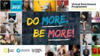 Virtual Enrichment Programme Account