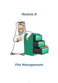 Module 8 File Management