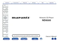 ND8006 User Manual