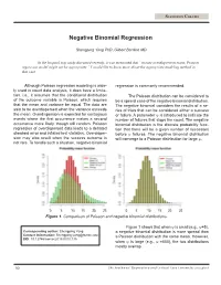 Negative Binomial Regression