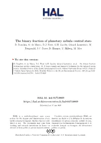 The Binary Fraction of Planetary Nebula Central Stars D