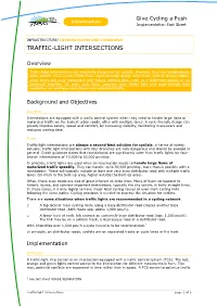 Traffic-Light Intersections