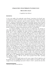 A Regional Guide to Books Published by the Hakluyt Society