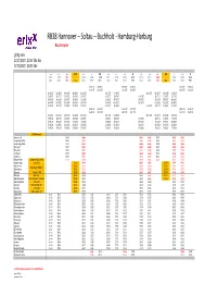 Fahrplantabellen RB38 23.07