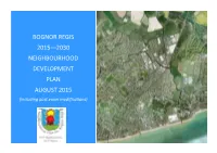 NEIGHBOURHOOD DEVELOPMENT PLAN AUGUST 2015 (Including Post Exam Modifications)