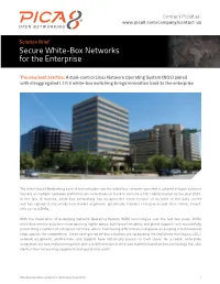 Pica8 Enterprise Solution