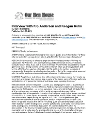 Kip Andersen and Keegan Kuhn by OUR HEN HOUSE Published July 19, 2014