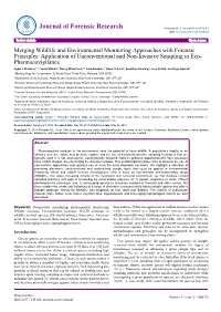 Merging Wildlife and Environmental Monitoring