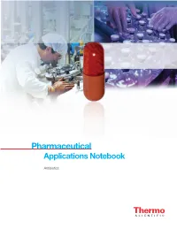 Pharmaceutical Applications Notebook