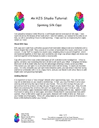 This Tutorial Will Explain What a Balanced Plied Yarn Is, and H