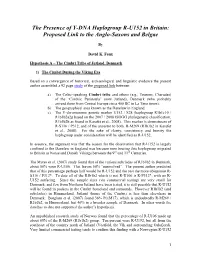 A Reconsideration of the Cimbri Hypothesis In