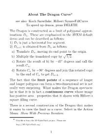 About the Dragon Curve* See Also