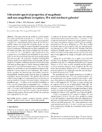 ASTRONOMY and ASTROPHYSICS Ultraviolet Spectral Properties of Magellanic and Non-Magellanic Irregulars, H II and Starburst Galaxies?