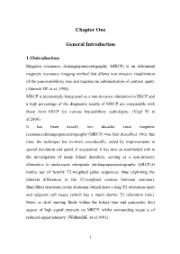 Chapter One General Introduction