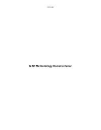 MAH Methodology Documentation MAH Methodology Documentation