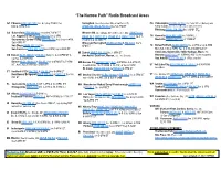 “The Narrow Path” Radio Broadcast Areas