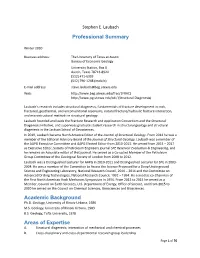 Professional Summary Academic Background Areas of Expertise