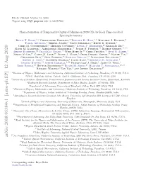 Characterization of Temporarily Captured Minimoon 2020 CD₃ By