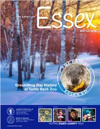 Groundhog Day History at Turtle Back Zoo E S D SE X E
