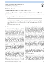 Medicinal Properties of Some Dendrobium Orchids – a Review
