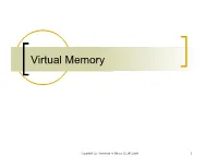 Virtual Memory