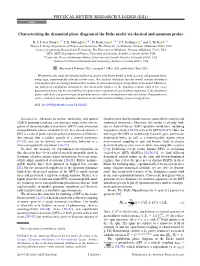 Characterizing the Dynamical Phase Diagram of the Dicke Model Via Classical and Quantum Probes