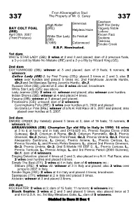 From Kileenagallive Stud the Property of Mr. G. Carey