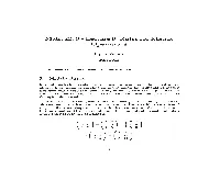 Rules for Matrix Operations