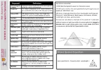 W Aves SCIENCE: Electromagnetic Spectrum