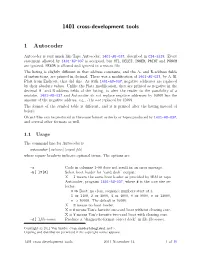 1401 Cross-Development Tools