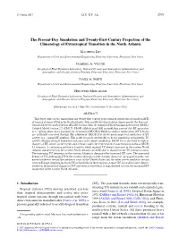 The Present-Day Simulation and Twenty-First-Century Projection of the Climatology of Extratropical Transition in the North Atlantic