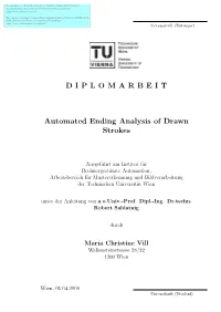 DIPLOMARBEIT Automated Ending Analysis of Drawn