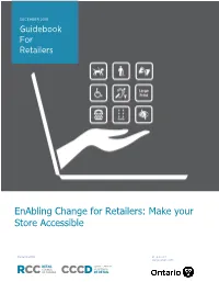 Enabling Change for Retailers: Make Your Store Accessible