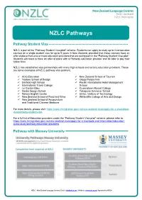 NZLC Pathway and Pathway Visa